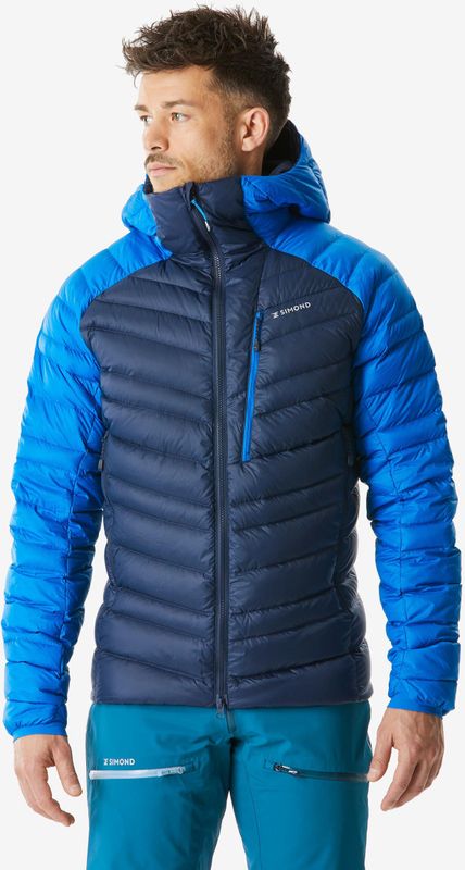 Donsjas - Marineblauw/Felblauw - Bergsport Heren