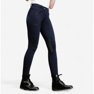 Paardrijbroek - Marineblauw - Dames - 140 Kniestukken
