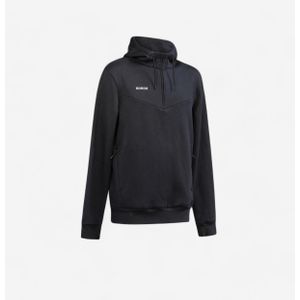 Hockey trui met capuchon heren fh500 zwart