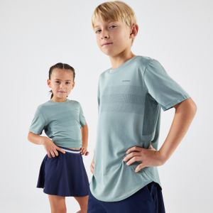 Tennisshirt voor kinderen light frosty green