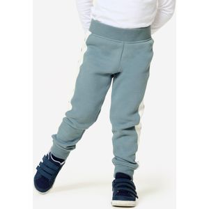 Warme joggingbroek voor kinderen grijs/wit