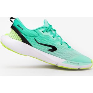 Hardloopschoenen voor kinderen kn500 zero drop groen/geel/zwart