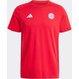 adidas - Fc Bayern München - T-shirt - Rood - Katoen