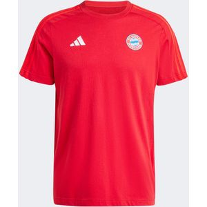 adidas - Fc Bayern München - T-shirt - Rood - Katoen