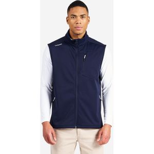 Winddichte softshell bodywarmer voor zeilen heren sailing 900 marineblauw