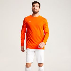 Voetbalshirt viralto club lange mouwen oranje