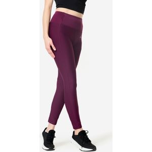 Fitnesslegging - Donkerpaars - Met Smartphonezak - Dames