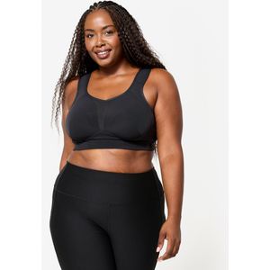 Sportbeha met gekruiste bandjes veel ondersteuning cup e tot h