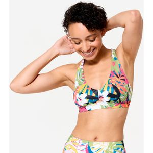 Bikinitop voor surfen dames agatha multicolor