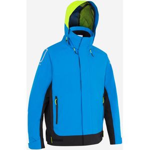 Zeiljack regenjack heren sailing 500 blauw zwart
