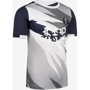 Voetbalshirt kind blah kids wolf grijs/marineblauw
