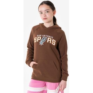 Basketbalhoodie 900 nba san antonio spurs voor kinderen bruin