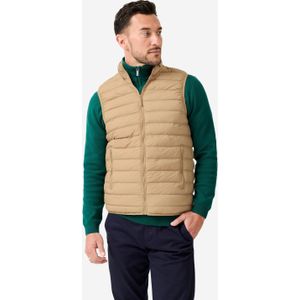 Golfbodywarmer mw500 voor heren beige