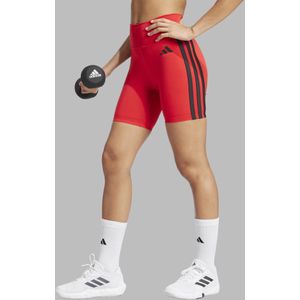 Fitnesshort dames rood