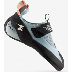 Technische en flexibele klimschoenen voor dames vertika soft grijs