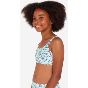 Bikinitop voor surfen meisjes 500 bloemen nora