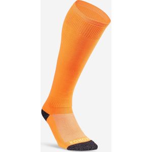 Hockeysokken kind fh500 fluo-oranje