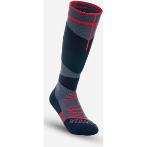 Skisokken voor kinderen 500 marineblauw