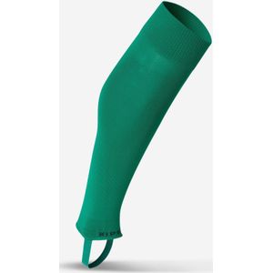 Voetbalsokken zonder voet f500 groen