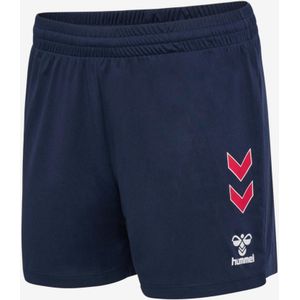 Handbalshort voor dames blauw/roze