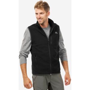 Fleece bodywarmer voor wandelen heren mh120