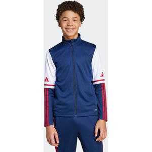 Adidas squadra 25 trainingsjack kind marineblauw/wit