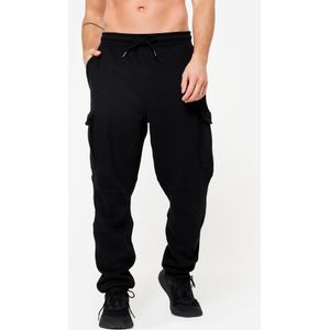 Fitnessbroek of joggingbroek voor heren zwart