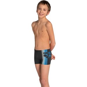 Zwemboxer voor kinderen zwart blauw