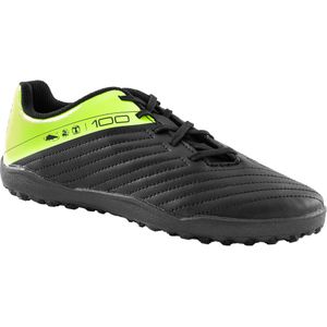 Voetbalschoenen kind agility 100 tf zwart/geel