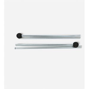 Piketten voor strandtent/beach tarp aluminium 2 stuks