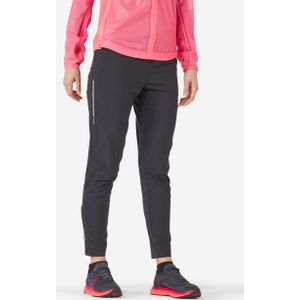 Aansluitende hardloopbroek voor dames light zwart
