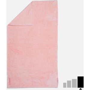 Ultrazachte microvezel handdoek voor zwemmen lichtroze maat xl 110 x 175 cm