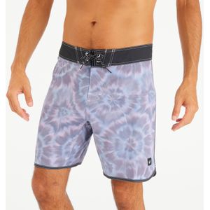 Lange boardshort 18" voor surfen heren 500 tye & van zwart