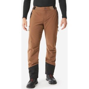 Warme en waterafstotende wandelbroek sh500 voor heren bruin