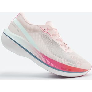 Hardloopschoenen met carbonplaat voor dames kd900x.2 lichtroze