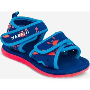 Watersandalen voor peuters en kinderen blauw