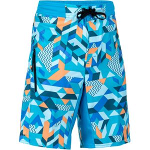 Boardshort jongens 550 softgeo blauw