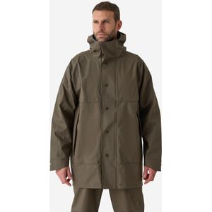 Regenjas 500 heren waterdicht winddicht groen