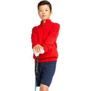 Winddichte golftrui voor kinderen mw500 rood
