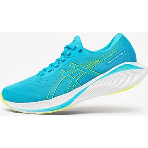 Hardloopschoenen voor heren gel stratus knit 4 blauw turquoise wit
