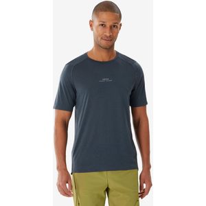 T-shirt voor bergwandelen heren mh500 grijs