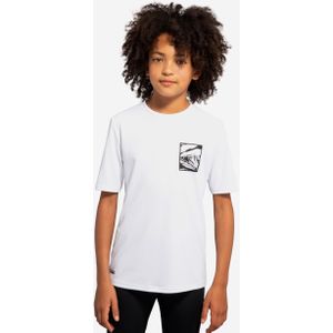 Uv-shirt kind (7-15 j.) korte mouwen surf skate