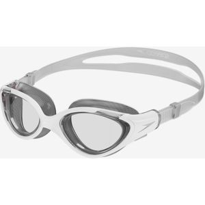 Zwembril voor dames biofuse 2.0 lichte glazen wit/grijs