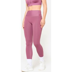 Fitnesslegging met hoge taille voor dames paars