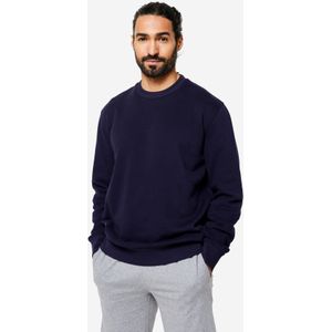 Warme molton herensweater