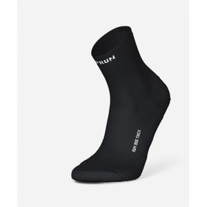 Dikke halfhoge hardloopsokken run 900 zwart