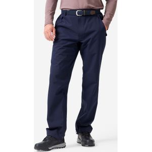 Waterdichte regenbroek rw500 voor heren marineblauw