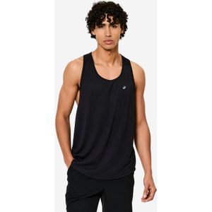 Stringertanktop voor bodybuilding voor heren zwart