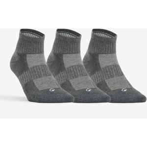 Halfhoge tennissokken rs 500 grijs 3 paar