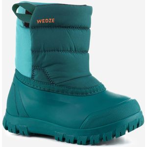 Sneeuwlaarzen voor peuters warm turquoise